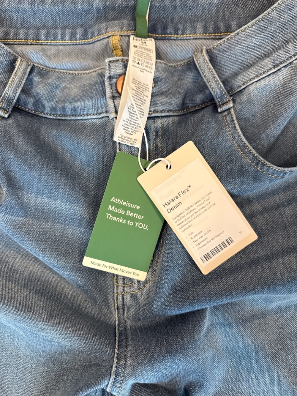 Halara medium flex Denim - Picture 2 of 2